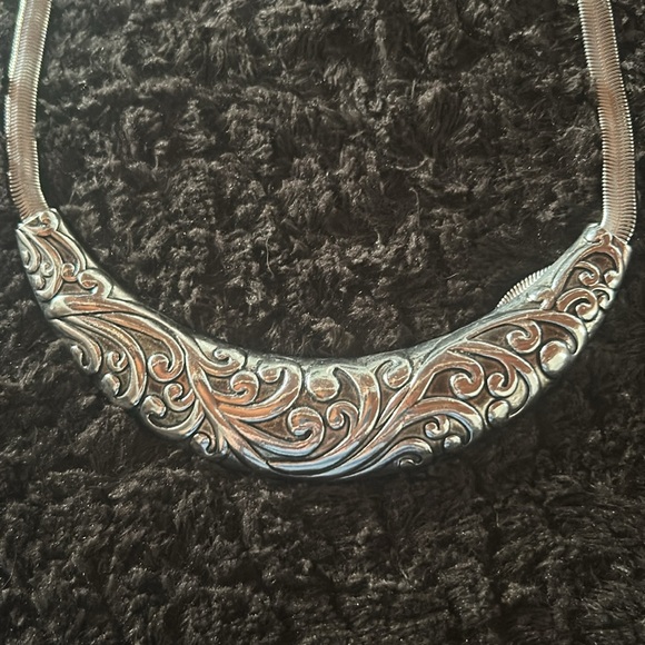Metal Statement Necklace- Catherines NWT - Picture 5 of 6